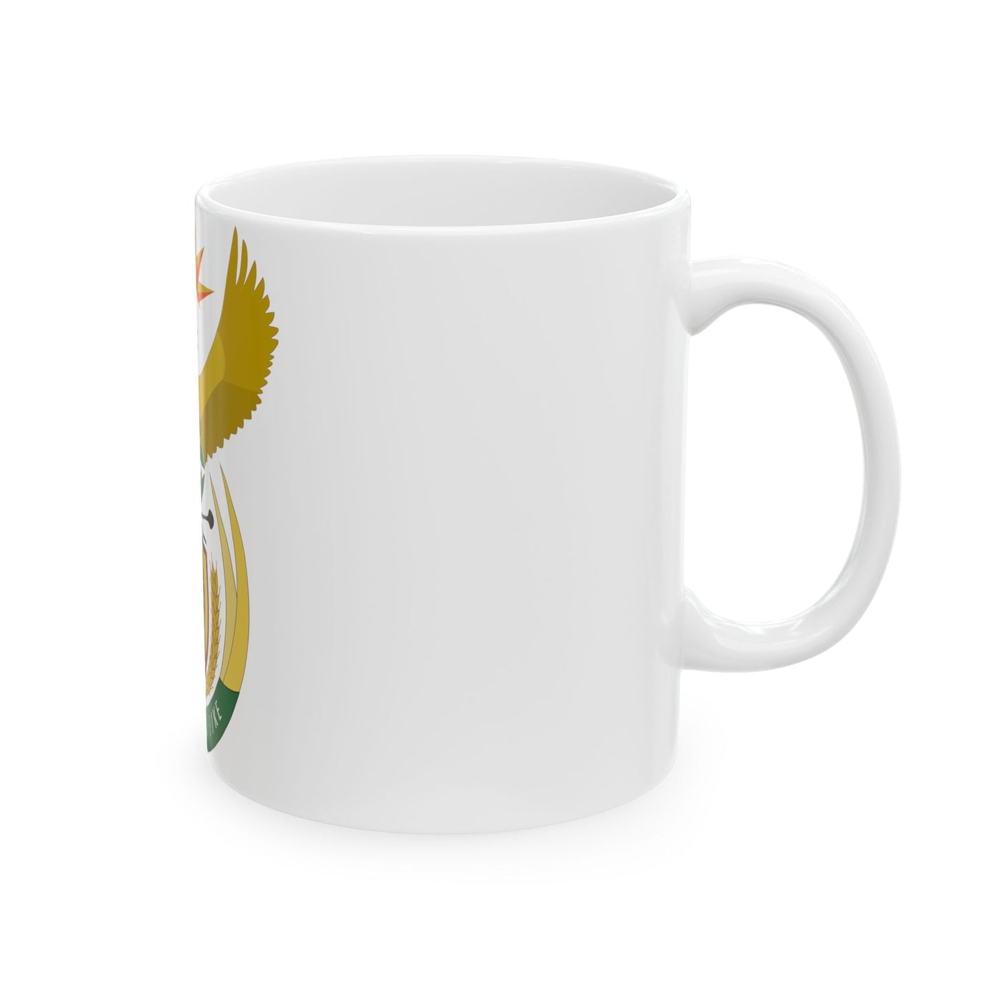 Coat of arms of South Africa - White Coffee Mug