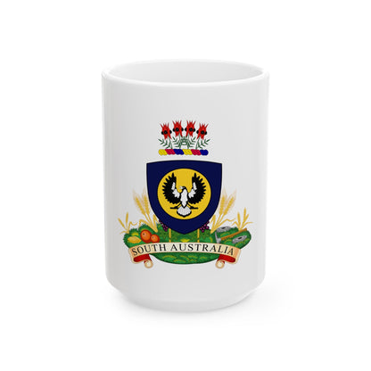 Coat of arms of South Australia - White Coffee Mug