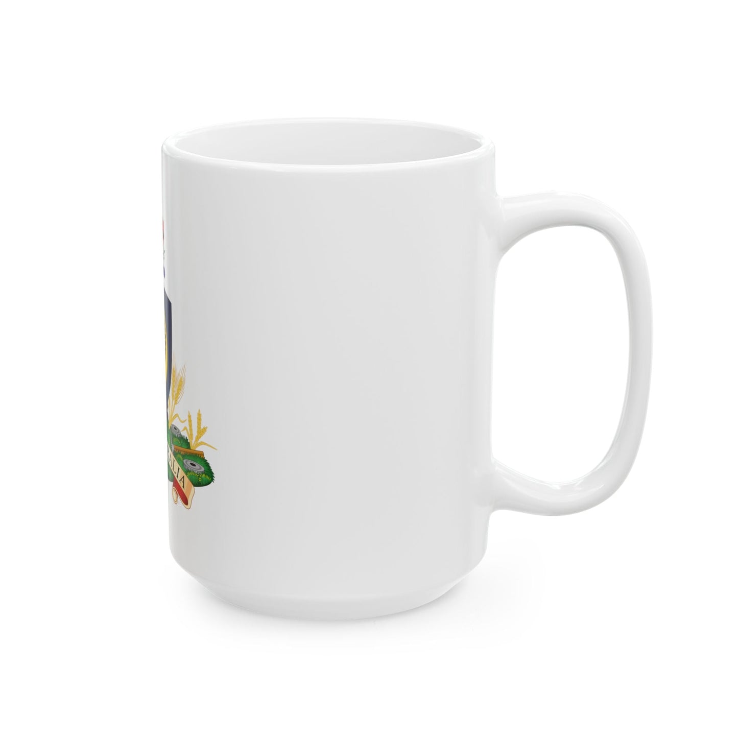 Coat of arms of South Australia - White Coffee Mug