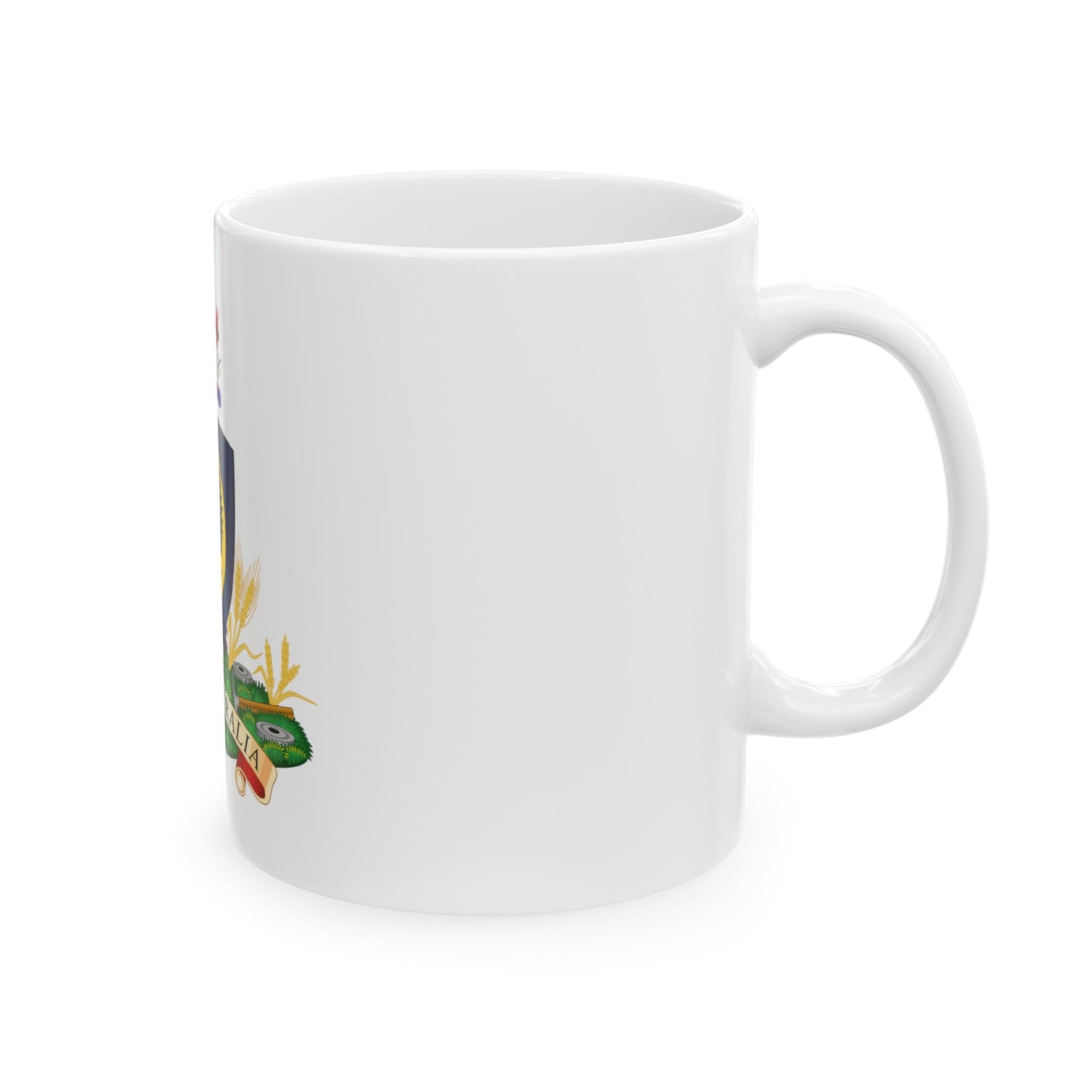 Coat of arms of South Australia - White Coffee Mug