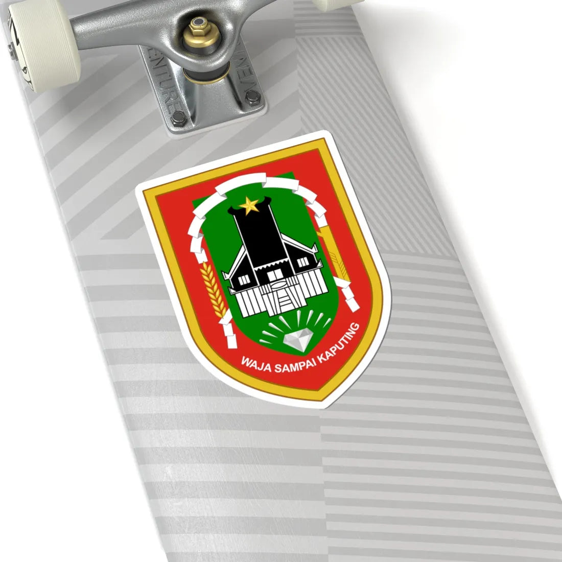 Coat of arms of South Kalimantan (Indonesia) (Coat of Arms) STICKER Vinyl Kiss-Cut Decal - The Sticker Space