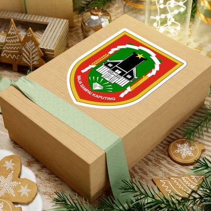 Coat of arms of South Kalimantan (Indonesia) (Coat of Arms) STICKER Vinyl Kiss-Cut Decal - The Sticker Space