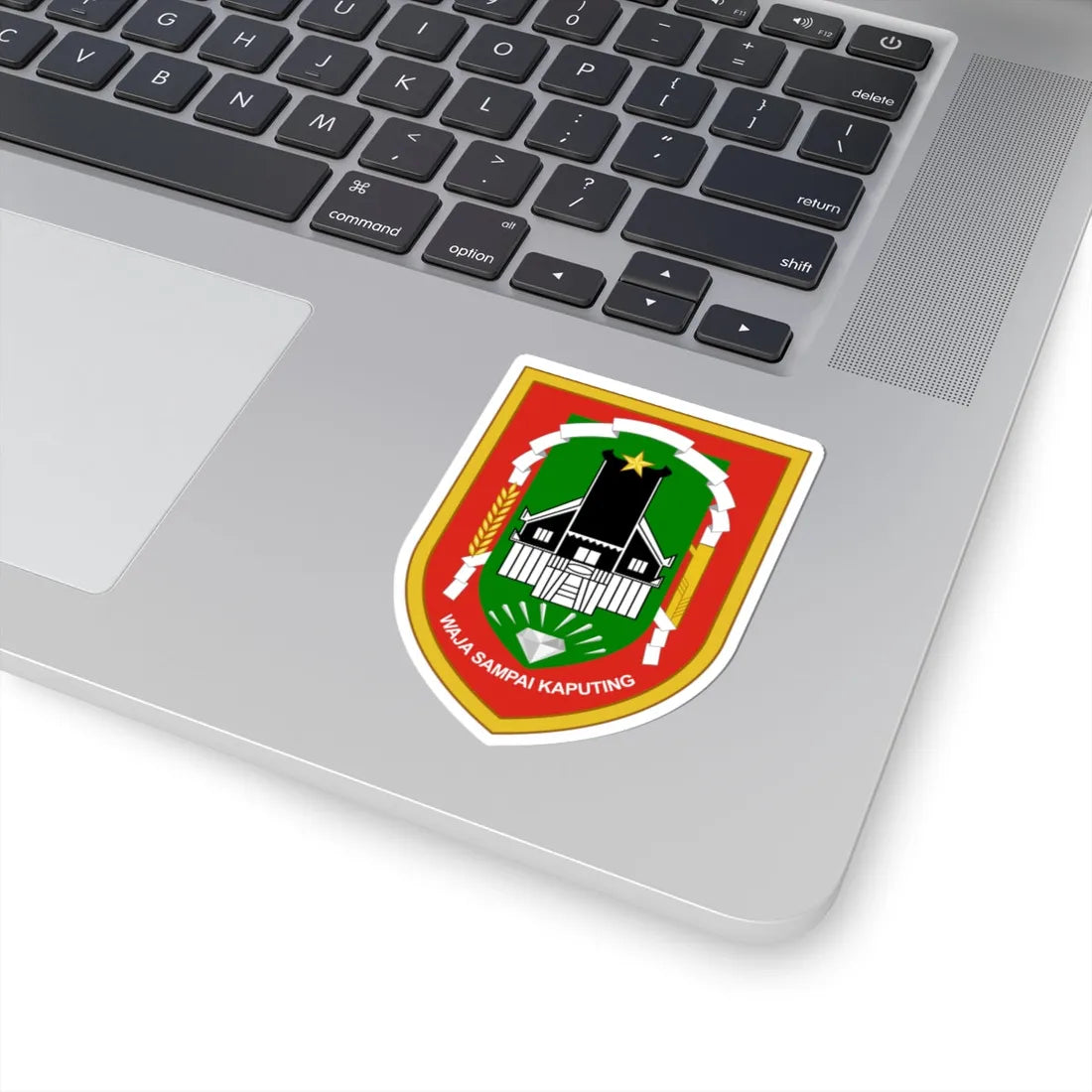 Coat of arms of South Kalimantan (Indonesia) (Coat of Arms) STICKER Vinyl Kiss-Cut Decal - The Sticker Space