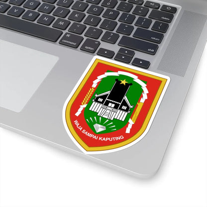Coat of arms of South Kalimantan (Indonesia) (Coat of Arms) STICKER Vinyl Kiss-Cut Decal - The Sticker Space