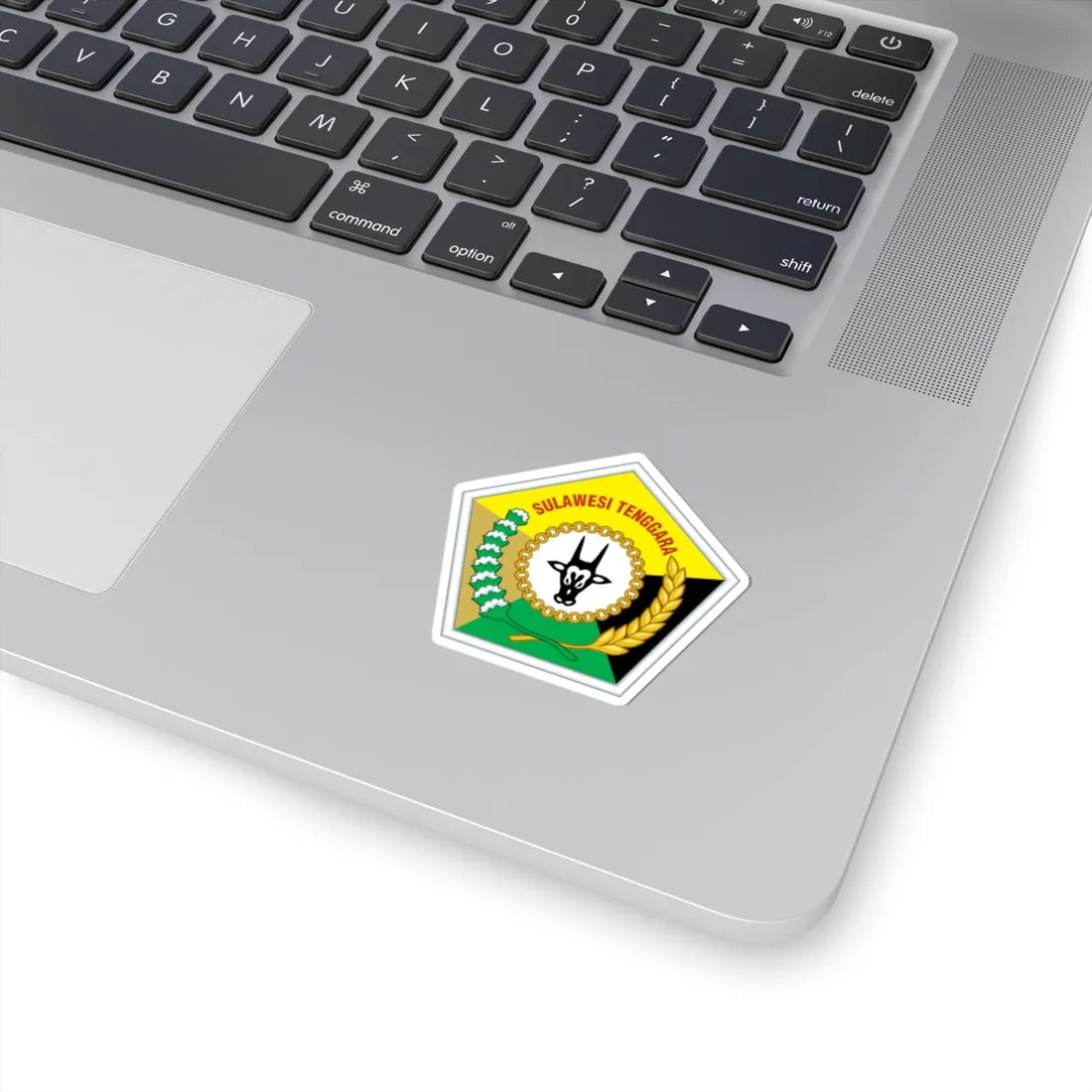 Coat of arms of Southeast Sulawesi (Indonesia) (Coat of Arms) STICKER Vinyl Kiss-Cut Decal - The Sticker Space