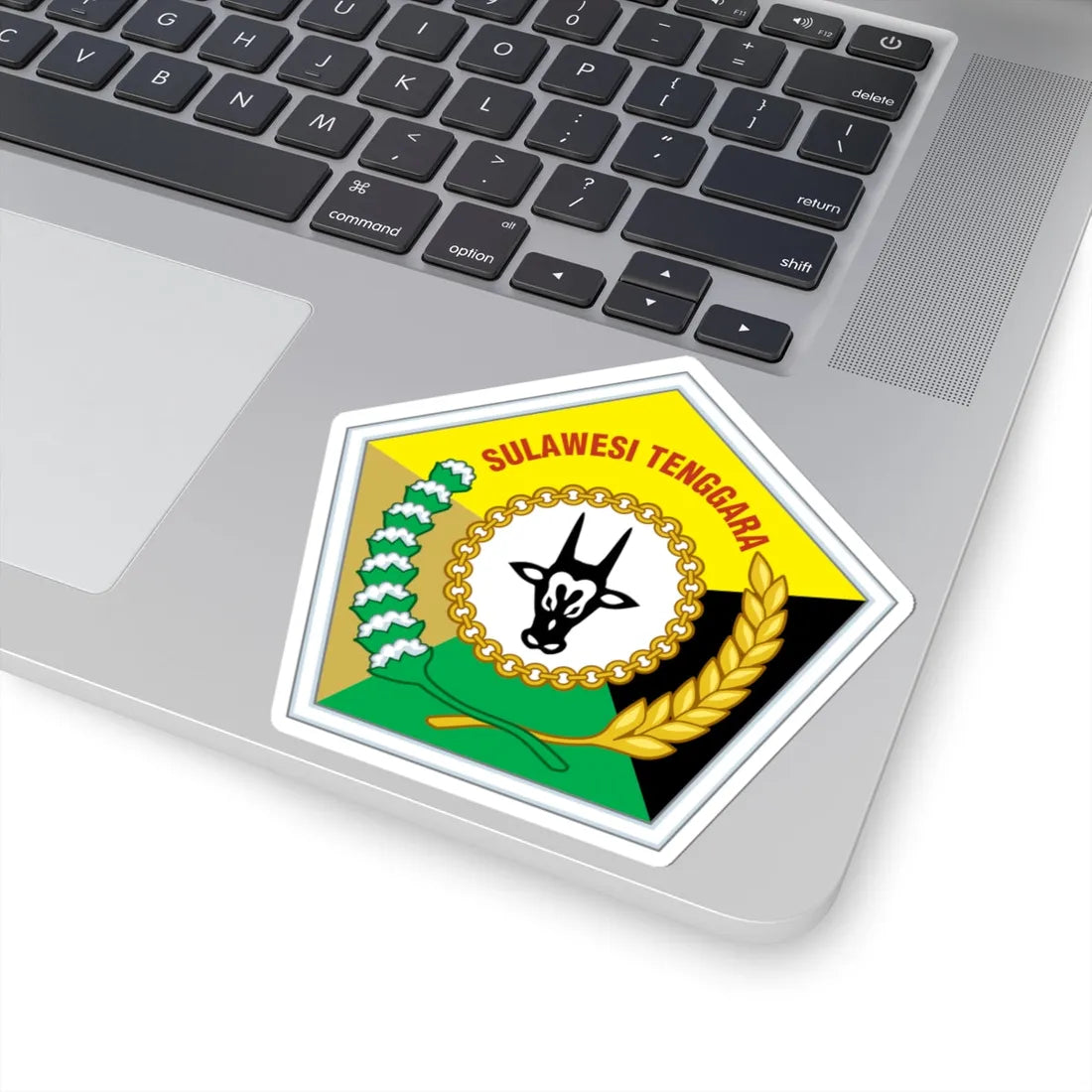 Coat of arms of Southeast Sulawesi (Indonesia) (Coat of Arms) STICKER Vinyl Kiss-Cut Decal - The Sticker Space