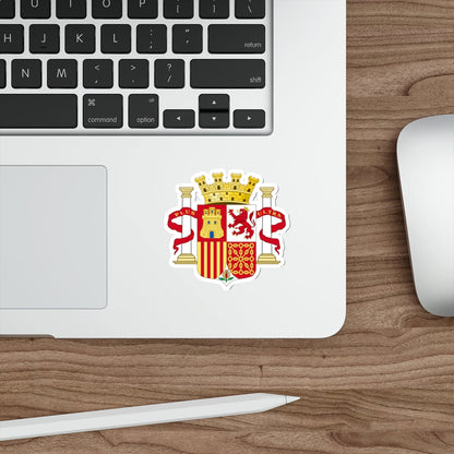 Coat of Arms of Spain (1868-1870 and 1873-1874) STICKER Vinyl Die-Cut Decal-The Sticker Space