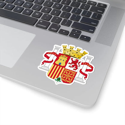 Coat of Arms of Spain 1931-1939-Flag Variant (Spain) (Coat of Arms) STICKER Vinyl Kiss-Cut Decal - The Sticker Space