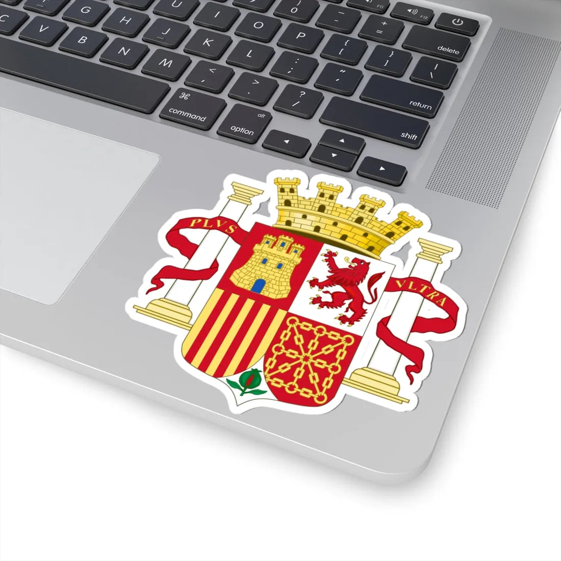 Coat of Arms of Spain 1931-1939 (Spain) (Coat of Arms) STICKER Vinyl Kiss-Cut Decal - The Sticker Space