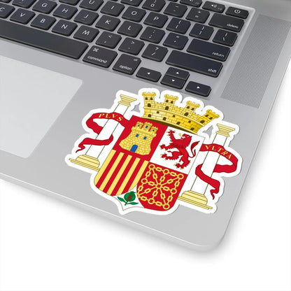 Coat of Arms of Spain 1931-1939 (Spain) (Coat of Arms) STICKER Vinyl Kiss-Cut Decal - The Sticker Space