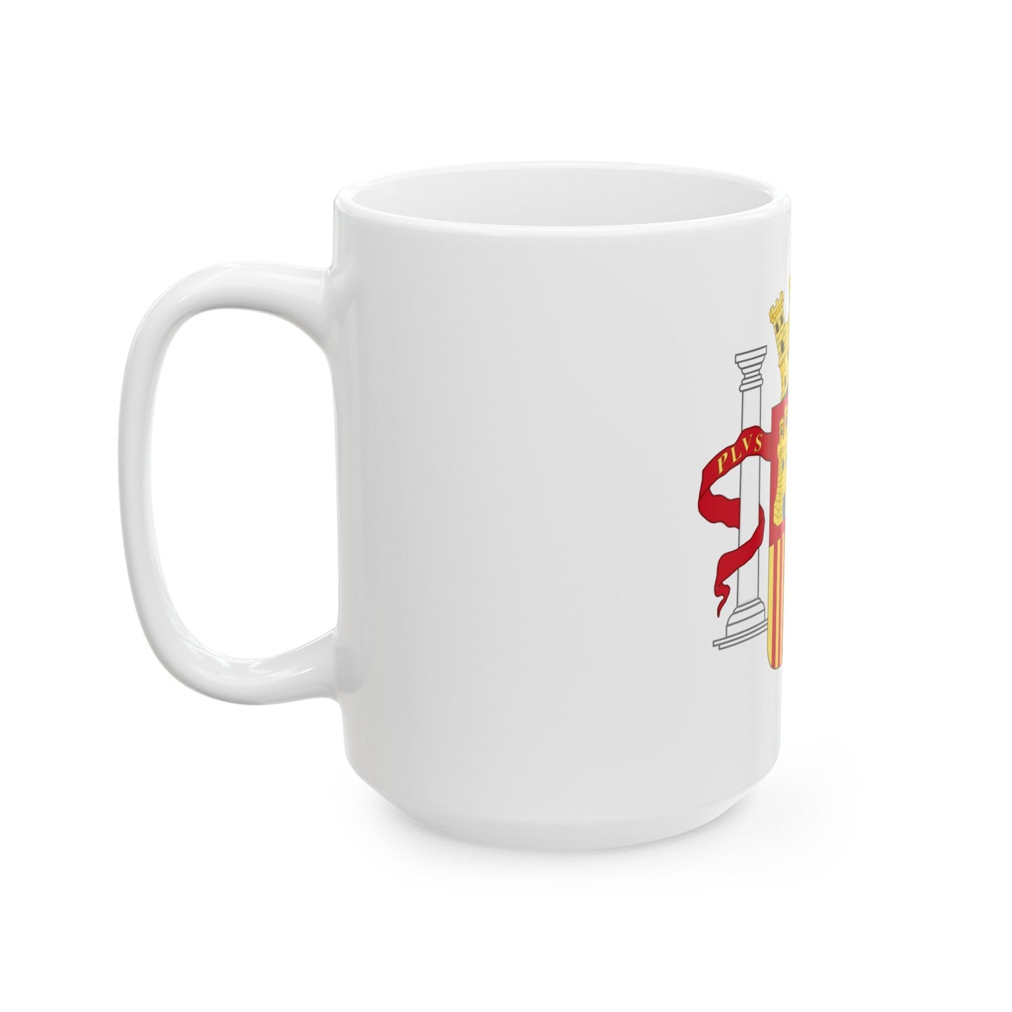 Coat of Arms of Spain (1931-1939) - White Coffee Mug-The Sticker Space