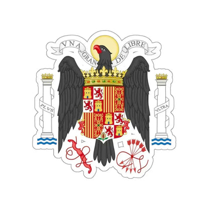 Coat of Arms of Spain (1939-1945) STICKER Vinyl Die-Cut Decal 3 Inch - The Sticker Space