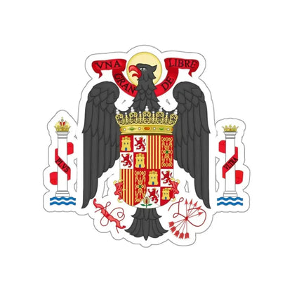 Coat of arms of Spain (1945–1977) STICKER Vinyl Die-Cut Decal - The Sticker Space