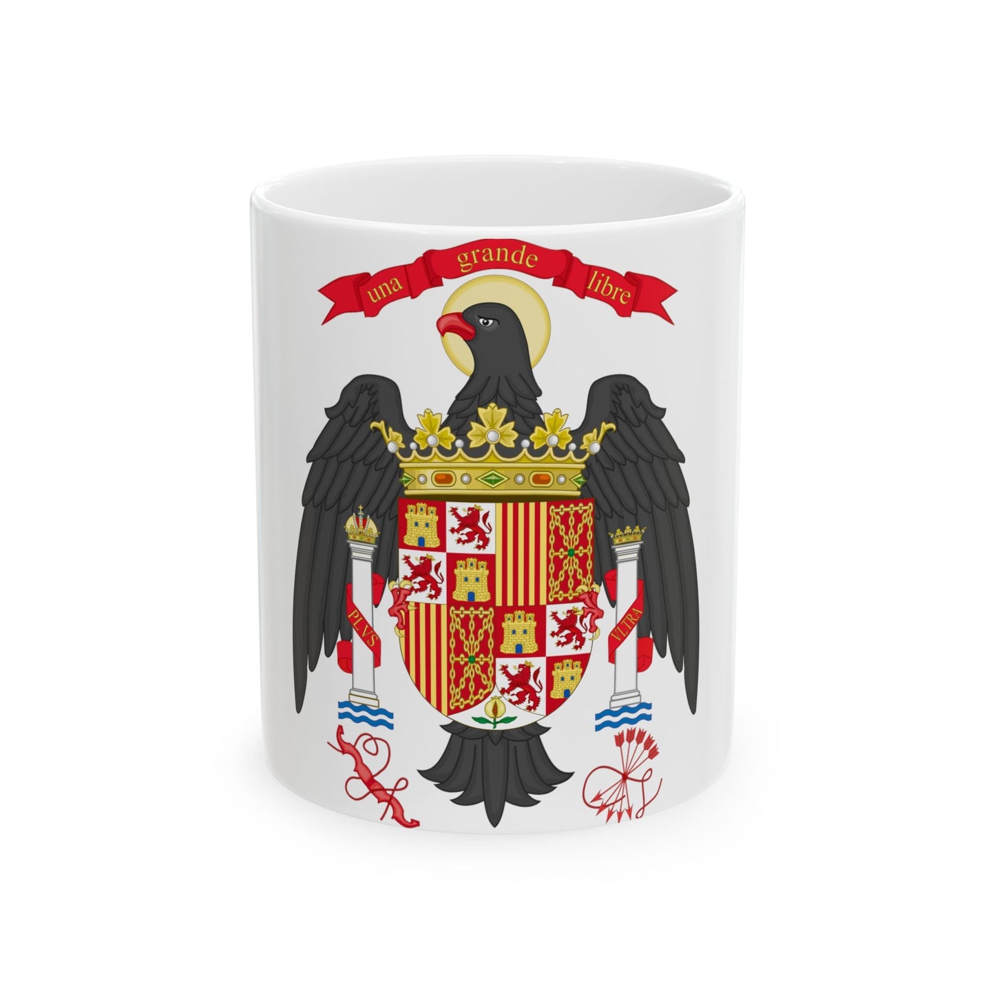 Coat of Arms of Spain (1977-1981) - White Coffee Mug