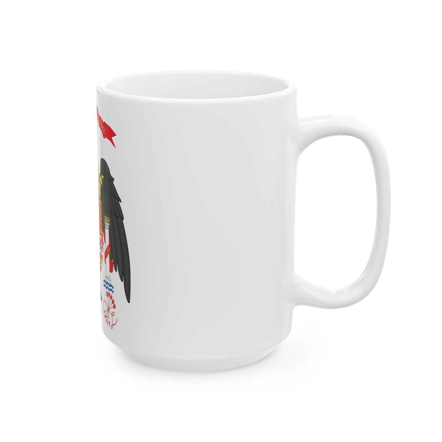 Coat of Arms of Spain (1977-1981) - White Coffee Mug