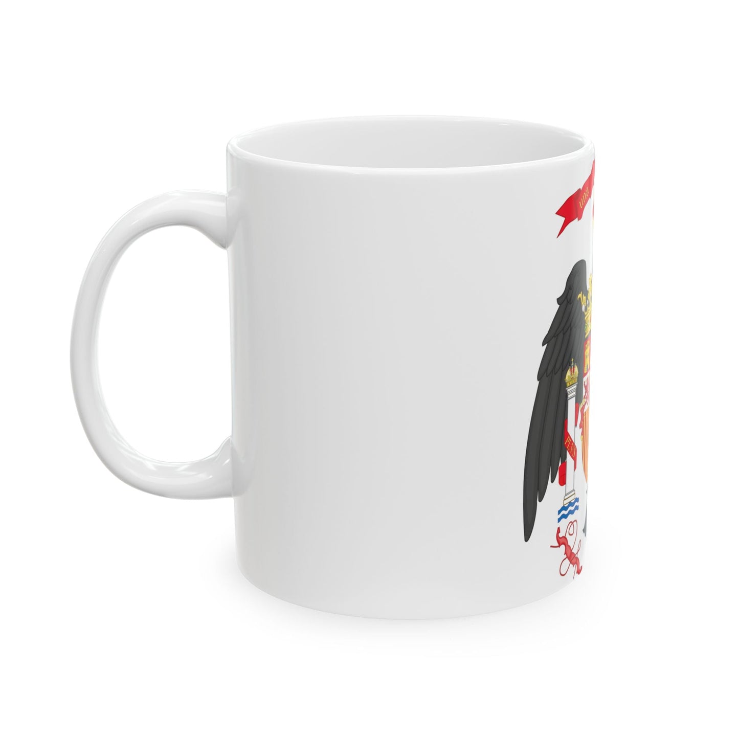 Coat of Arms of Spain (1977-1981) - White Coffee Mug