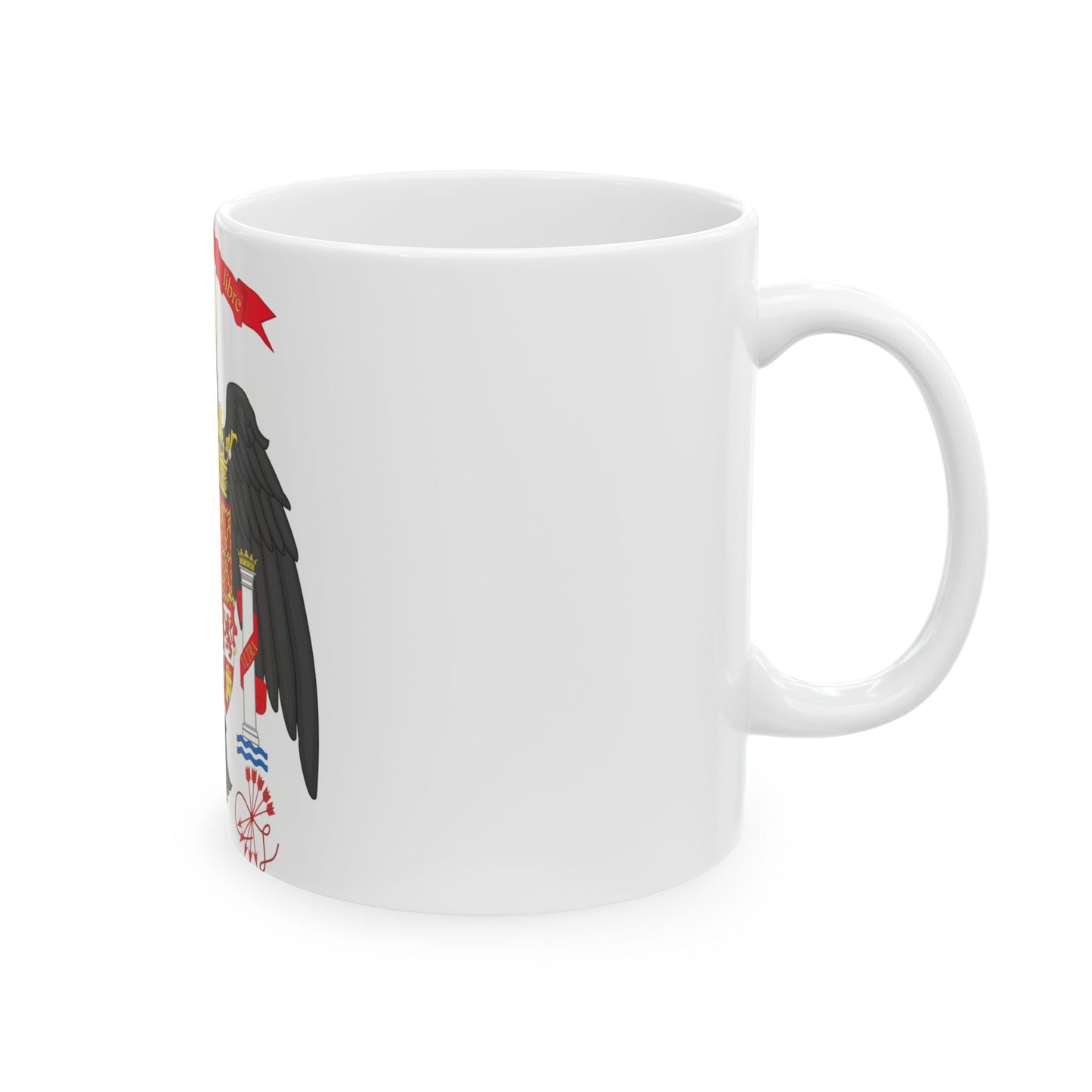 Coat of Arms of Spain (1977-1981) - White Coffee Mug