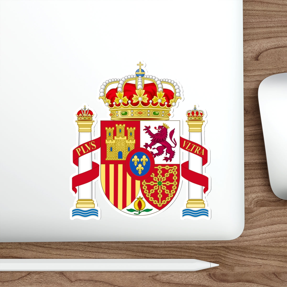 Coat of Arms of Spain STICKER Vinyl Die-Cut Decal-The Sticker Space