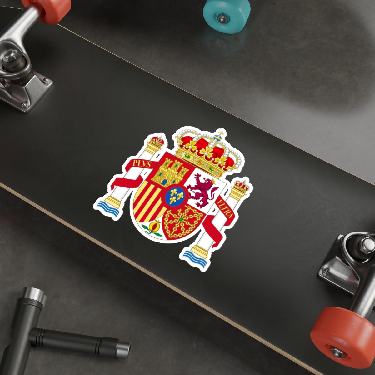 Coat of Arms of Spain STICKER Vinyl Die-Cut Decal-The Sticker Space