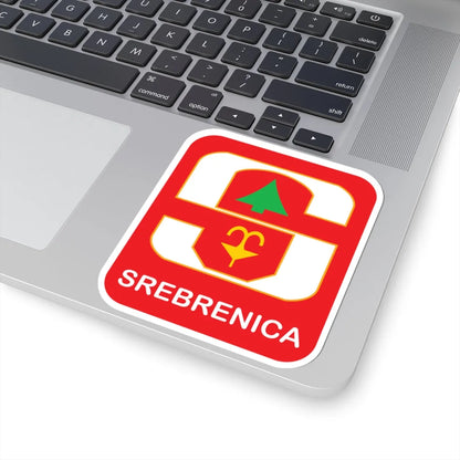 Coat of arms of Srebrenica (Bosnia and Herzegovina) (Coat of Arms) STICKER Vinyl Kiss-Cut Decal - The Sticker Space