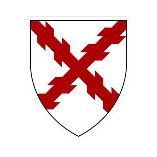 Coat of arms of St Austell (England) (Coat of Arms) STICKER Vinyl Kiss-Cut Decal 2 Inch White - The Sticker Space