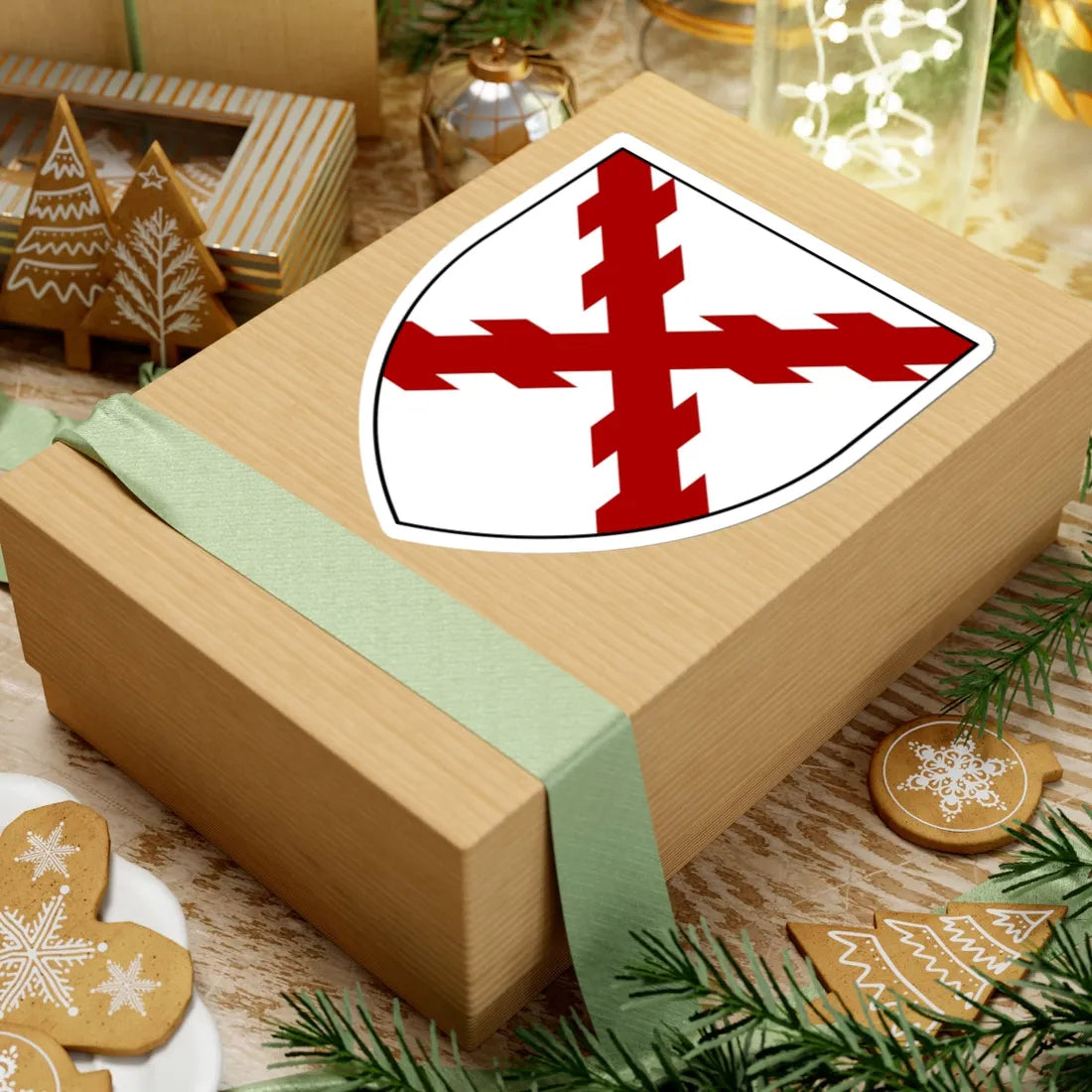 Coat of arms of St Austell (England) (Coat of Arms) STICKER Vinyl Kiss-Cut Decal - The Sticker Space