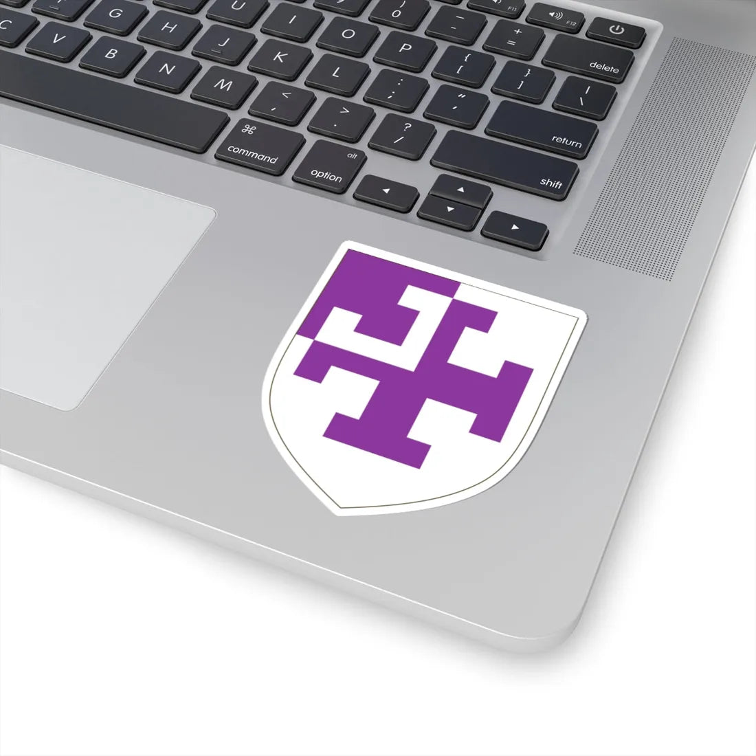 Coat Of Arms of St Cross College Oxford (England) (Coat of Arms) STICKER Vinyl Kiss-Cut Decal - The Sticker Space