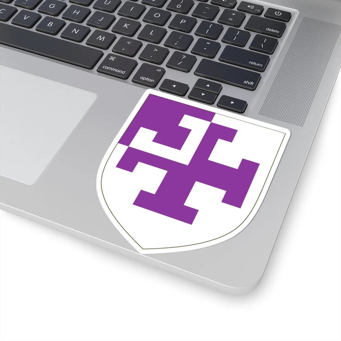 Coat Of Arms of St Cross College Oxford (England) (Coat of Arms) STICKER Vinyl Kiss-Cut Decal - The Sticker Space