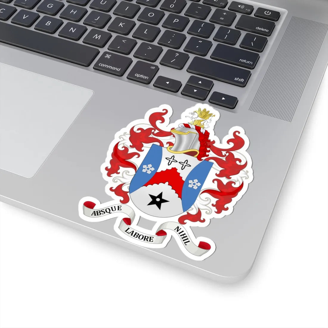 Coat of arms of Stalybridge (England) (Coat of Arms) STICKER Vinyl Kiss-Cut Decal - The Sticker Space