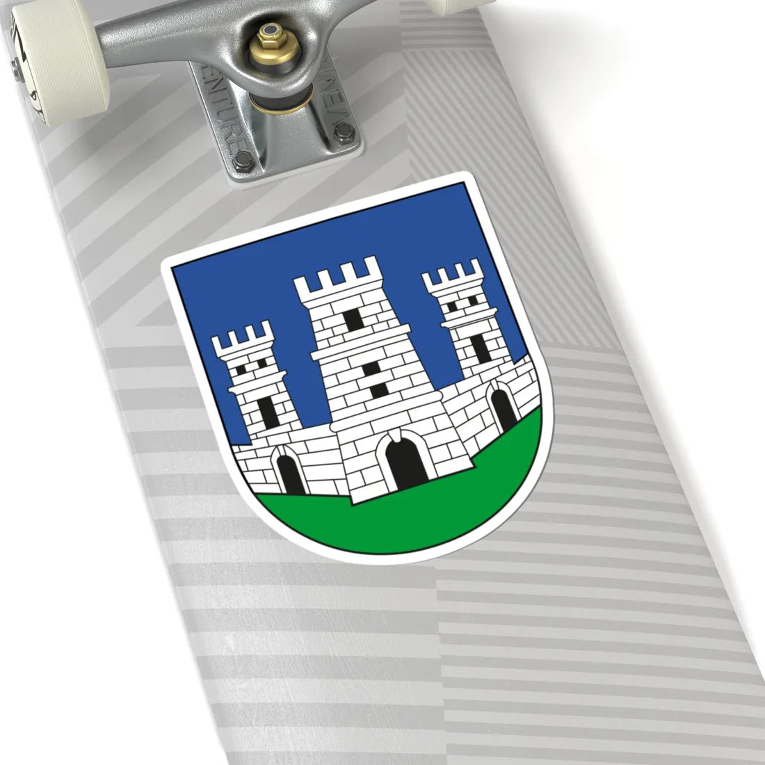 Coat of arms of Stari Grad (Croatia) (Coat of Arms) STICKER Vinyl Kiss-Cut Decal - The Sticker Space