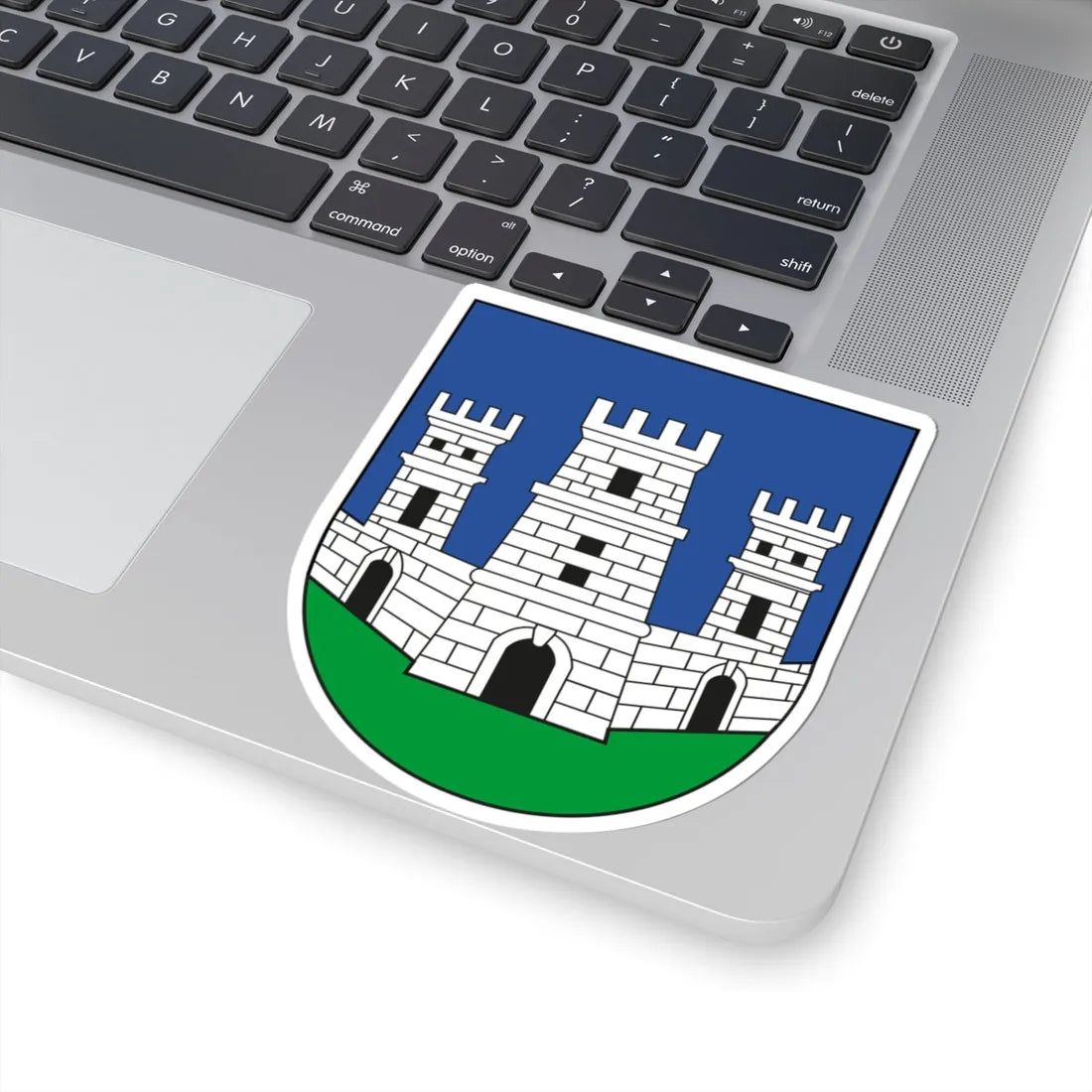Coat of arms of Stari Grad (Croatia) (Coat of Arms) STICKER Vinyl Kiss-Cut Decal - The Sticker Space