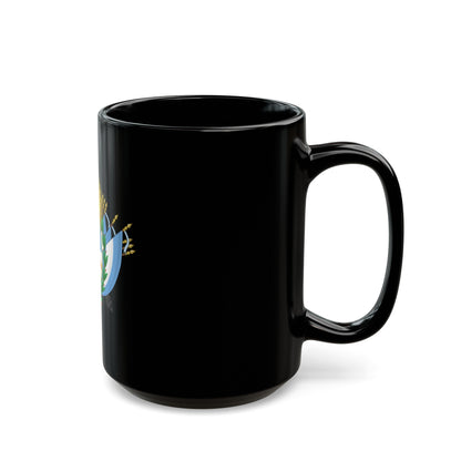 Coat of Arms of State of Buenos Ayres - Black Coffee Mug-The Sticker Space