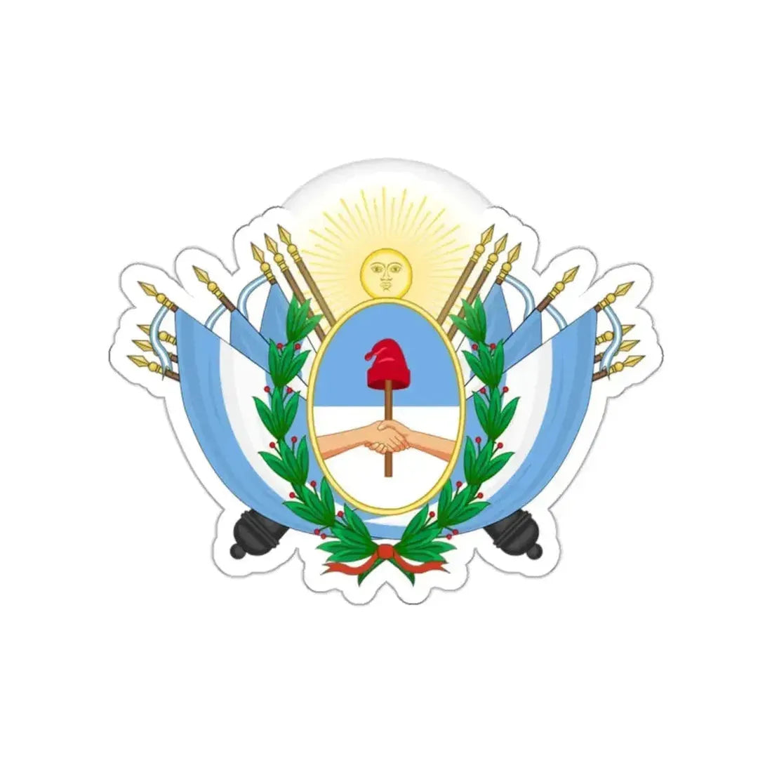 Coat of Arms of State of Buenos Ayres STICKER Vinyl Die-Cut Decal - The Sticker Space