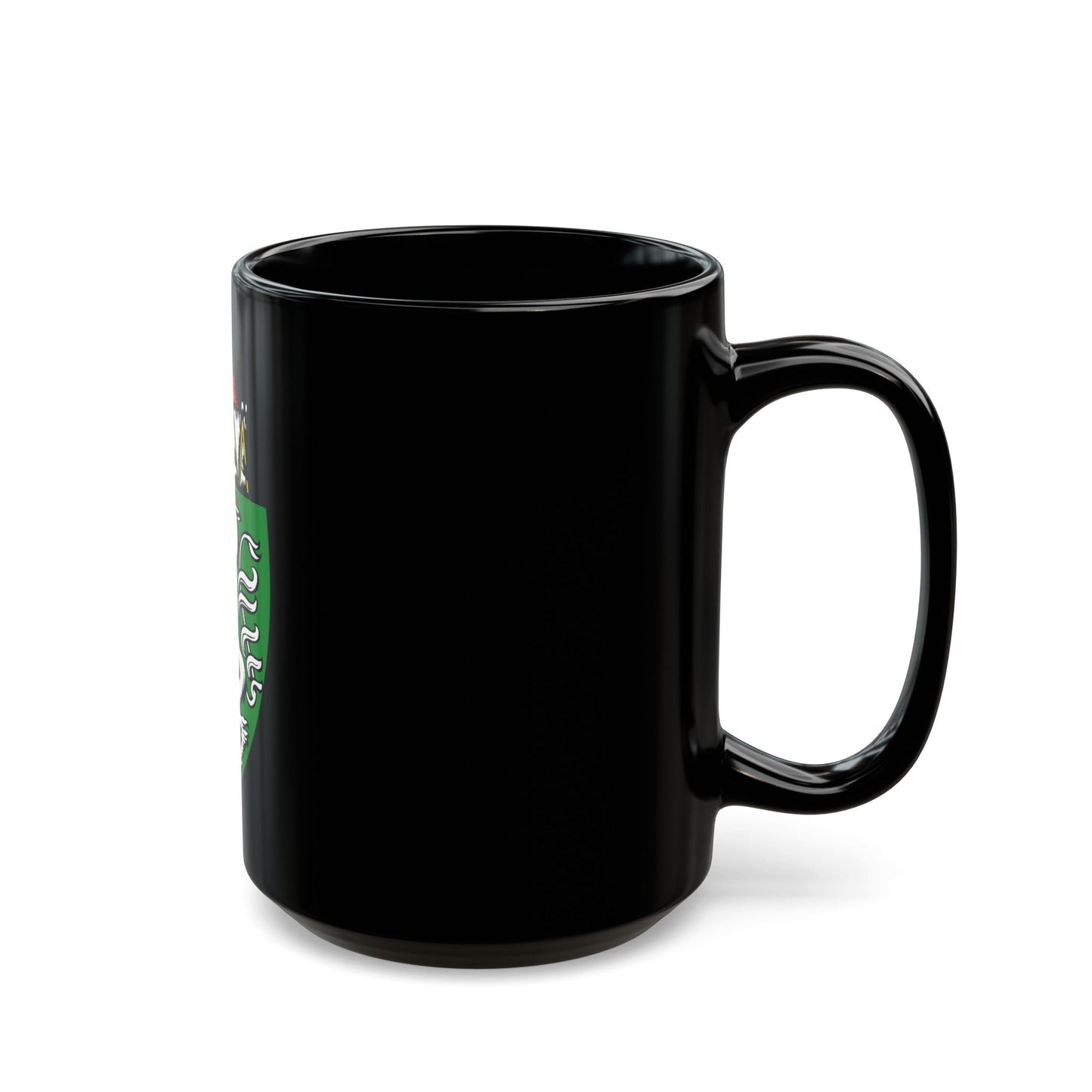 Coat of Arms of Steiermark Austria - Black Coffee Mug-The Sticker Space