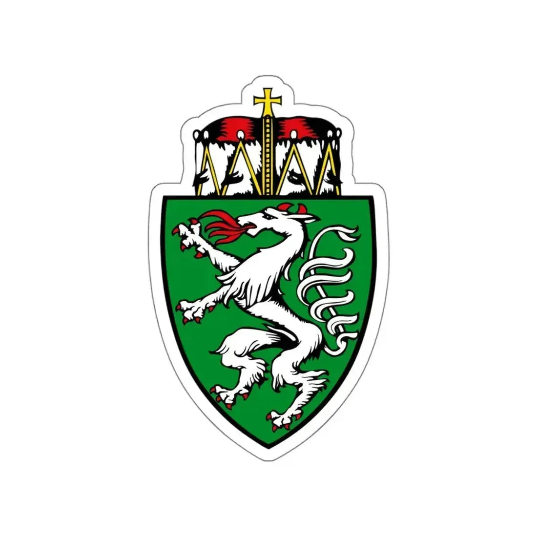 Coat of Arms of Steiermark Austria STICKER Vinyl Die-Cut Decal 5 Inch - The Sticker Space