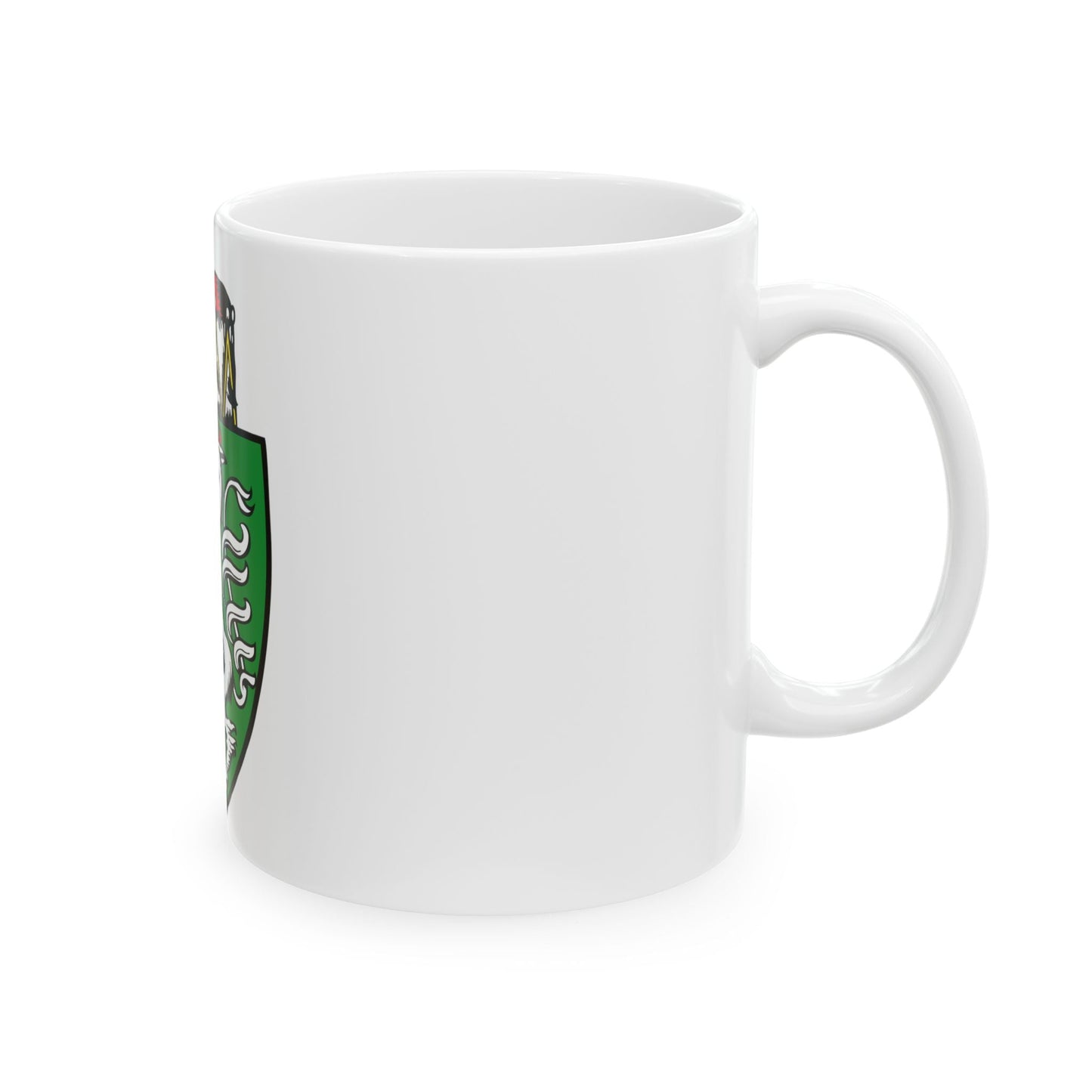 Coat of Arms of Steiermark Austria - White Coffee Mug