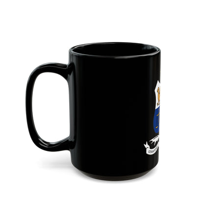 Coat of arms of Stellaland - Black Coffee Mug-The Sticker Space