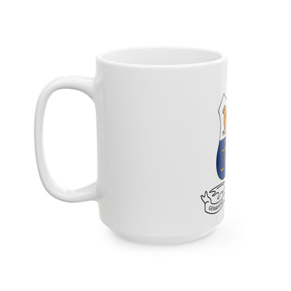 Coat of arms of Stellaland - White Coffee Mug-The Sticker Space