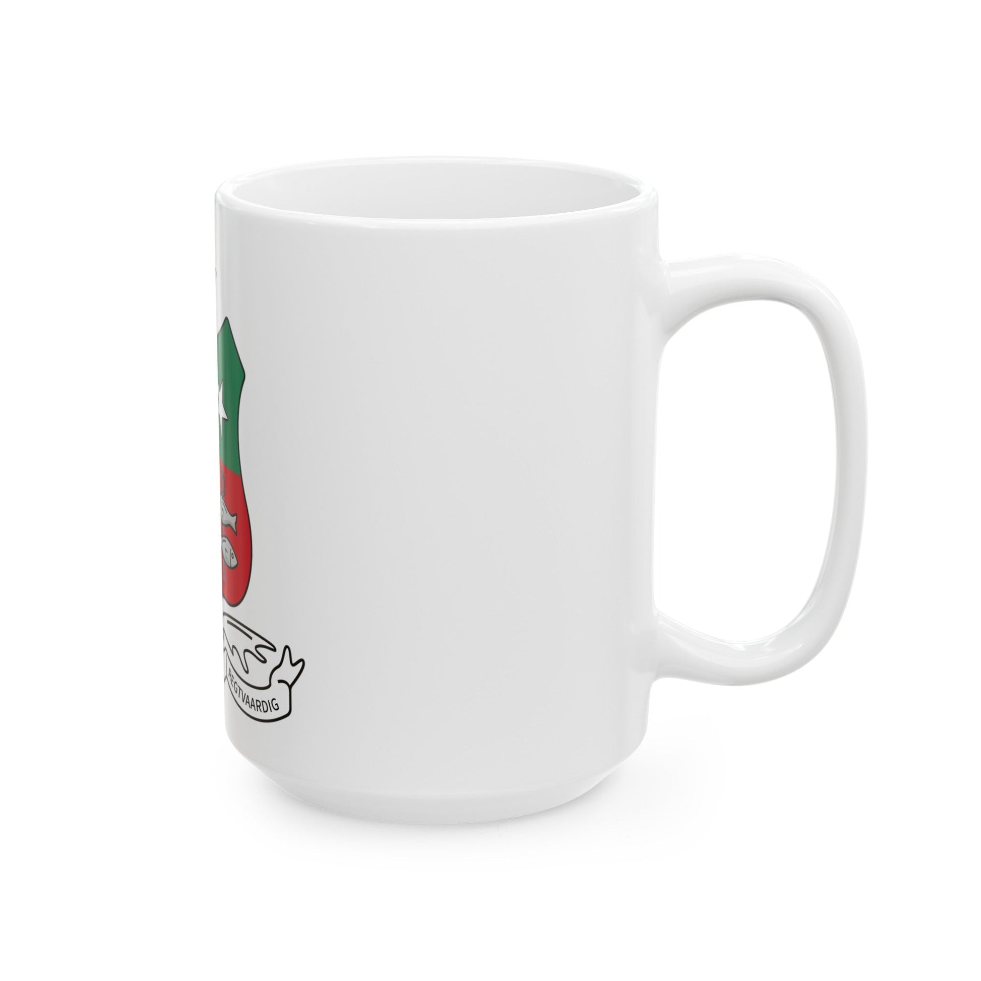 Coat of arms of Stellaland - White Coffee Mug-The Sticker Space