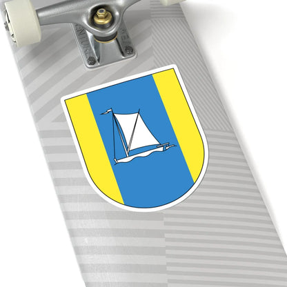 Coat of Arms of Stoŭbcy Belarus (Belarus) (Coat of Arms) STICKER Vinyl Kiss-Cut Decal - The Sticker Space