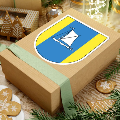 Coat of Arms of Stoŭbcy Belarus (Belarus) (Coat of Arms) STICKER Vinyl Kiss-Cut Decal - The Sticker Space