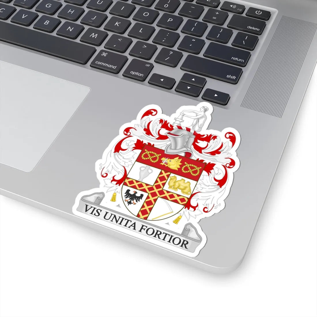 Coat of arms of Stoke-on-Trent (England) (Coat of Arms) STICKER Vinyl Kiss-Cut Decal - The Sticker Space