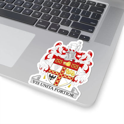 Coat of arms of Stoke-on-Trent (England) (Coat of Arms) STICKER Vinyl Kiss-Cut Decal - The Sticker Space