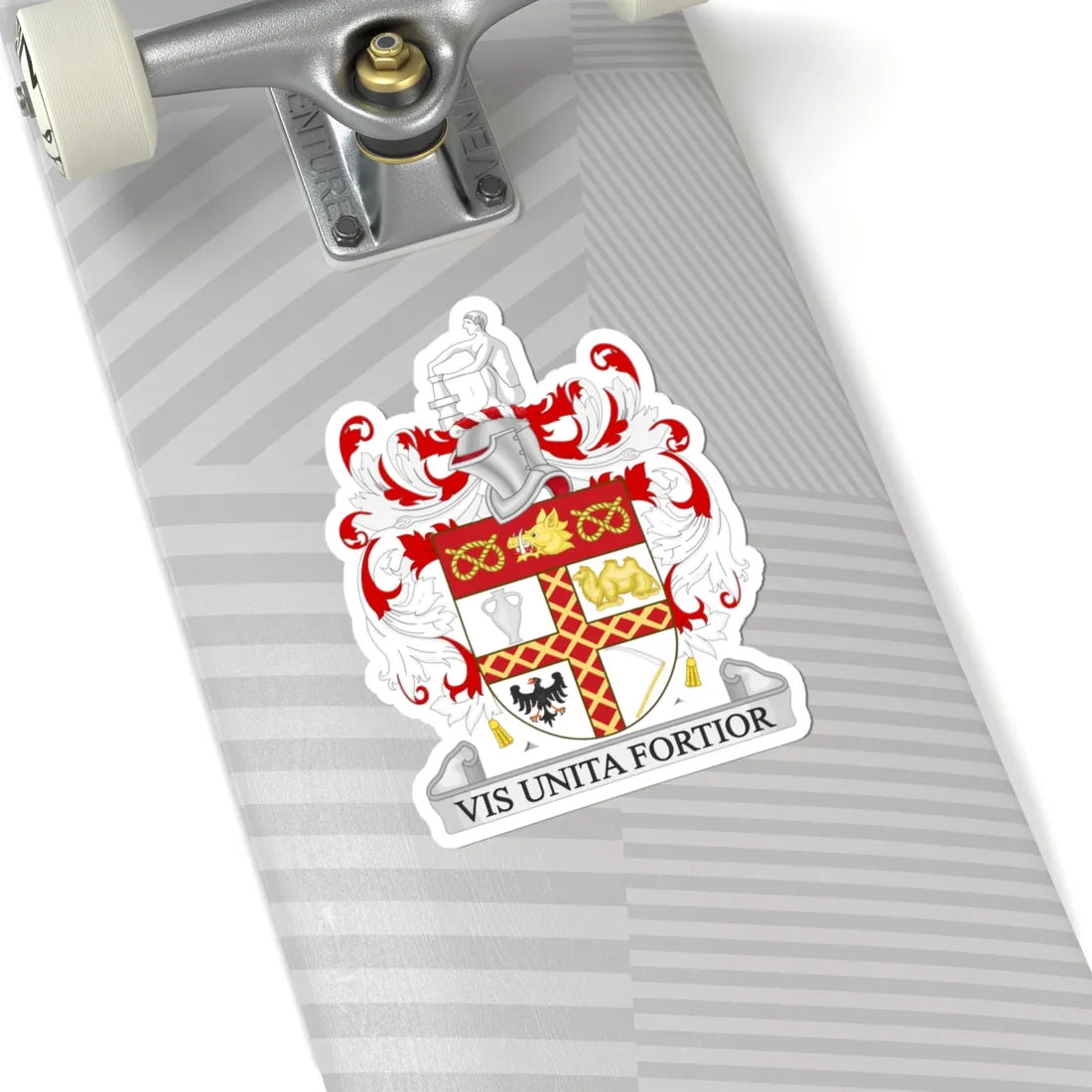 Coat of arms of Stoke-on-Trent (England) (Coat of Arms) STICKER Vinyl Kiss-Cut Decal - The Sticker Space