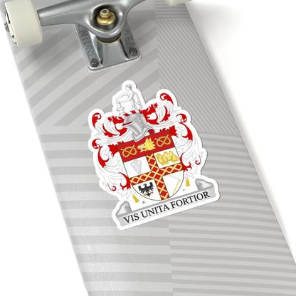Coat of arms of Stoke-on-Trent (England) (Coat of Arms) STICKER Vinyl Kiss-Cut Decal - The Sticker Space