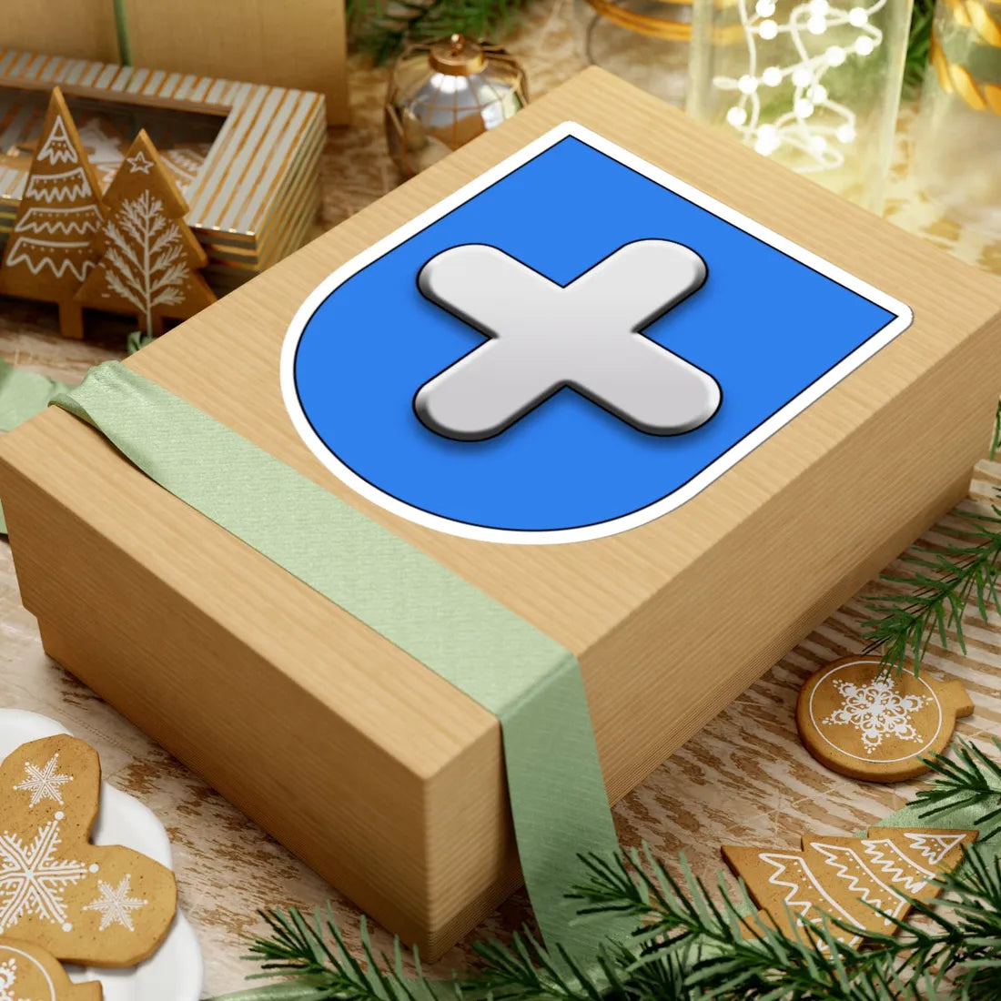 Coat of Arms of Strešyn (Belarus) (Coat of Arms) STICKER Vinyl Kiss-Cut Decal - The Sticker Space