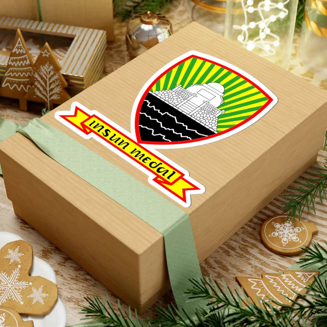 Coat of arms of Sumedang Regency (Indonesia) (Coat of Arms) STICKER Vinyl Kiss-Cut Decal - The Sticker Space