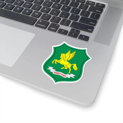 Coat of arms of Sumenep Regency (Indonesia) (Coat of Arms) STICKER Vinyl Kiss-Cut Decal - The Sticker Space