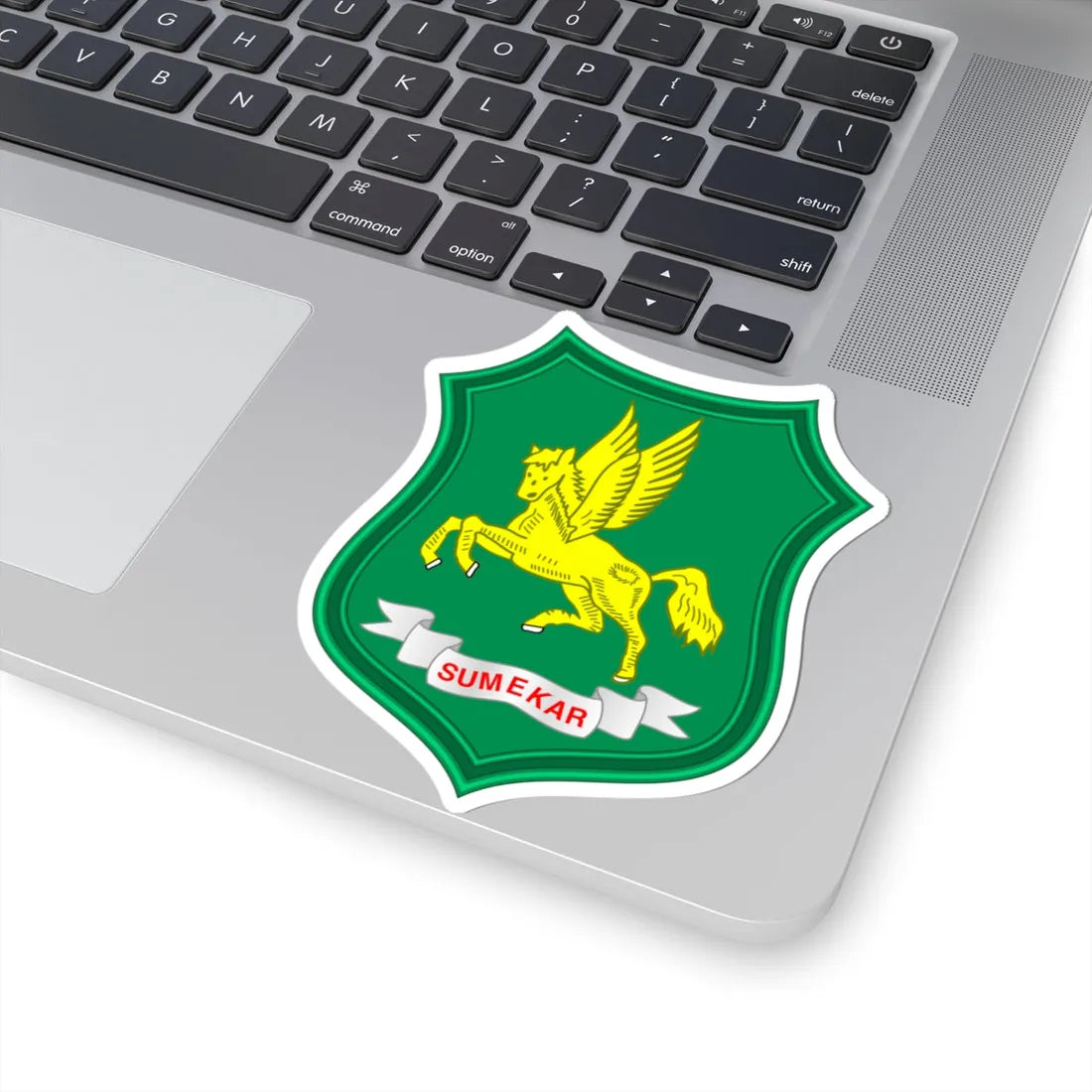 Coat of arms of Sumenep Regency (Indonesia) (Coat of Arms) STICKER Vinyl Kiss-Cut Decal - The Sticker Space