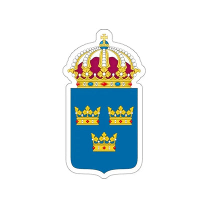 Coat of arms of Sweden STICKER Vinyl Die-Cut Decal 2 Inch - The Sticker Space